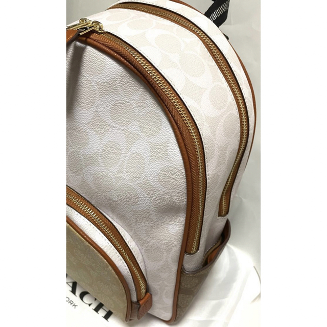 おまけ付き コーチ リュック シグネチャー ホワイト COACH おまけ付き コーチ リュック シグネチャー ホワイト COACH