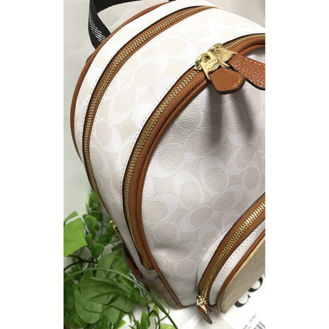 おまけ付き コーチ リュック シグネチャー ホワイト COACH おまけ付き コーチ リュック シグネチャー ホワイト COACH