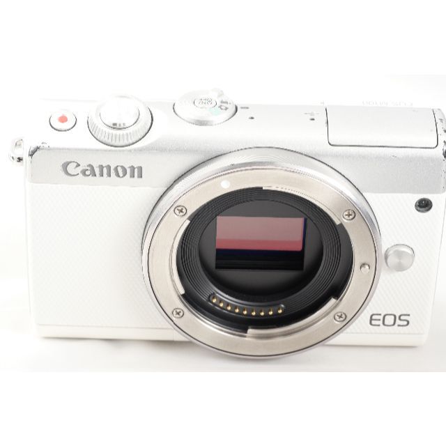 Canon(キヤノン)のCanon ミラーレス一眼 EOS M100 ボディ スマホ/家電/カメラのカメラ(ミラーレス一眼)の商品写真