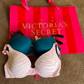 ヴィクトリアズシークレット(Victoria's Secret)の新品VICTORIA'SSECRET PINK ブラ2点セット(ブラ)