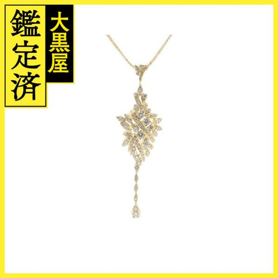 ダイヤネックレス　ダイヤモンド3.00ct　K18　11.3g　【200】