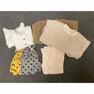 ユニクロ(UNIQLO)の双子　子供服　100センチまとめ売り(その他)