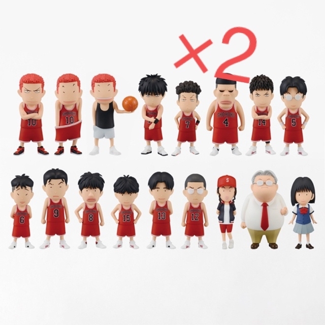 2セット SLAM DUNK FIGURE COLLECTION -湘北SET-