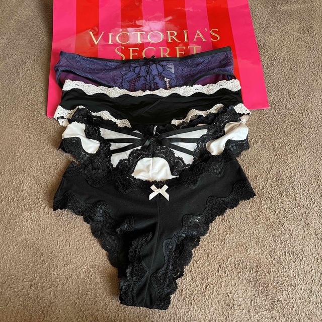 新品VICTORIA'SSECRET ショーツランジェリー4枚セットSサイズ