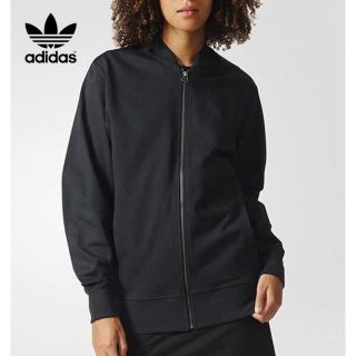 アディダス(adidas)のadidas ブルゾン ジャージ ジャケット 黒(ブルゾン)