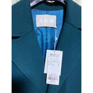 ICB - ICB ウールリバー ピーコート パイングリーン 2の通販 by