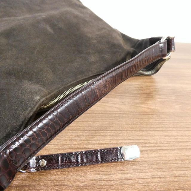 Ralph Lauren - 美品 ローレンラルフローレン スエード クロコ型押し