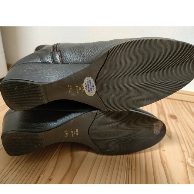 LUPUY リュピィ　本革ブーツ　23.5センチ　こげ茶 レディースの靴/シューズ(ブーツ)の商品写真