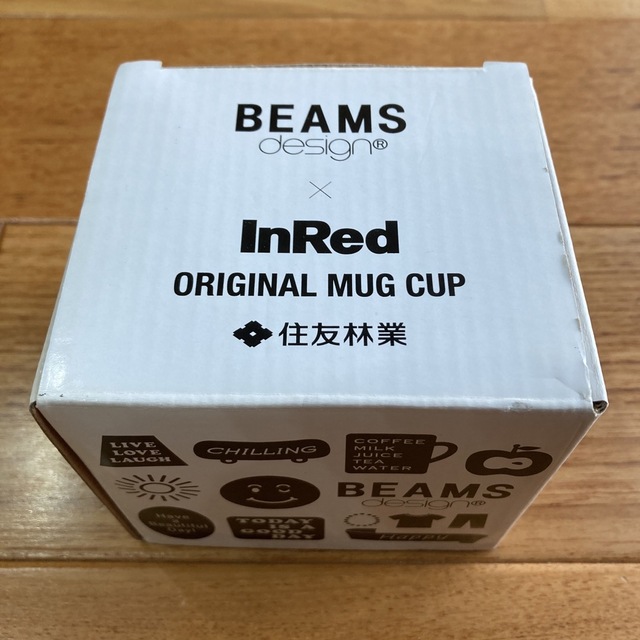 BEAMS(ビームス)の【セブン様専用】BEAMS design × In Red オリジナルマグカップ エンタメ/ホビーのコレクション(ノベルティグッズ)の商品写真