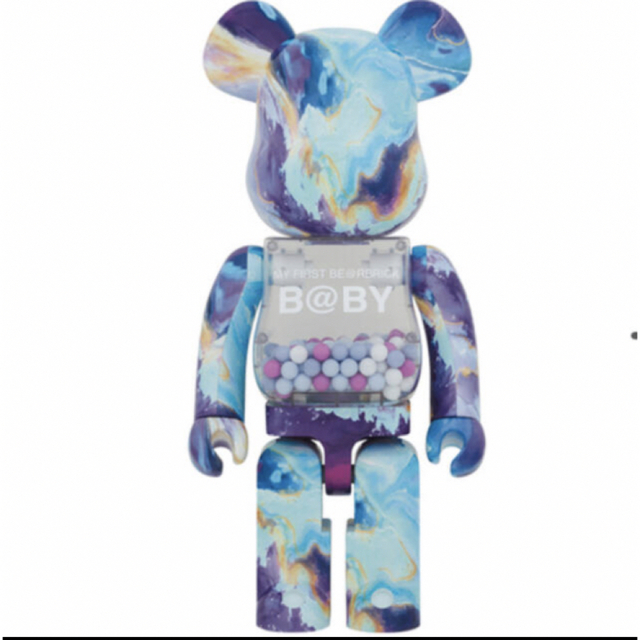 BE@RBRICK(ベアブリック)のBearbrick MY FIRST B@BY MARBLE Ver.1000％ エンタメ/ホビーのフィギュア(その他)の商品写真