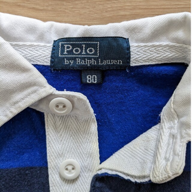 POLO RALPH LAUREN(ポロラルフローレン)のPOLO　RALPH LAUREN　シャツ　80 キッズ/ベビー/マタニティのベビー服(~85cm)(シャツ/カットソー)の商品写真