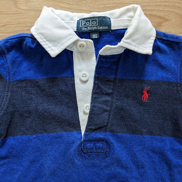 POLO RALPH LAUREN(ポロラルフローレン)のPOLO　RALPH LAUREN　シャツ　80 キッズ/ベビー/マタニティのベビー服(~85cm)(シャツ/カットソー)の商品写真