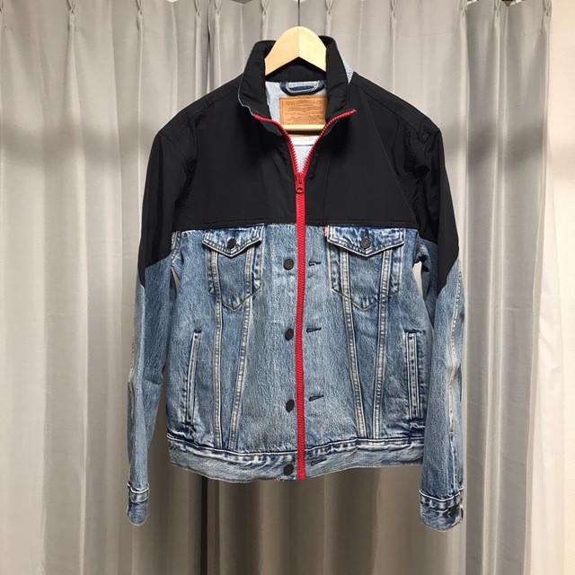 Levi's(リーバイス)の【Levi'sリーバイス/切替えデニムジャケット】 メンズのジャケット/アウター(Gジャン/デニムジャケット)の商品写真