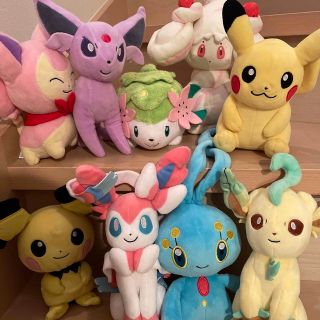 ポケモン(ポケモン)のポケモンぬいぐるみ　組み合わせ自由3点(ぬいぐるみ)