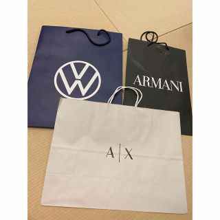 アルマーニ(Armani)のワーゲン、アルマーニ　ショップ袋(ショップ袋)