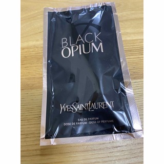 イヴサンローラン(Yves Saint Laurent)のイヴ・サンローラン　BLACK OPIUM サンプル　1.2ml(香水(女性用))