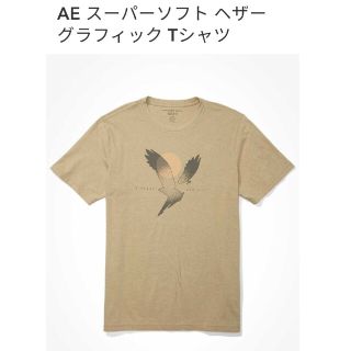 アメリカンイーグル(American Eagle)のアメリカンイーグル　スーパーソフトヘザーグラフィックTシャツ(Tシャツ/カットソー(半袖/袖なし))