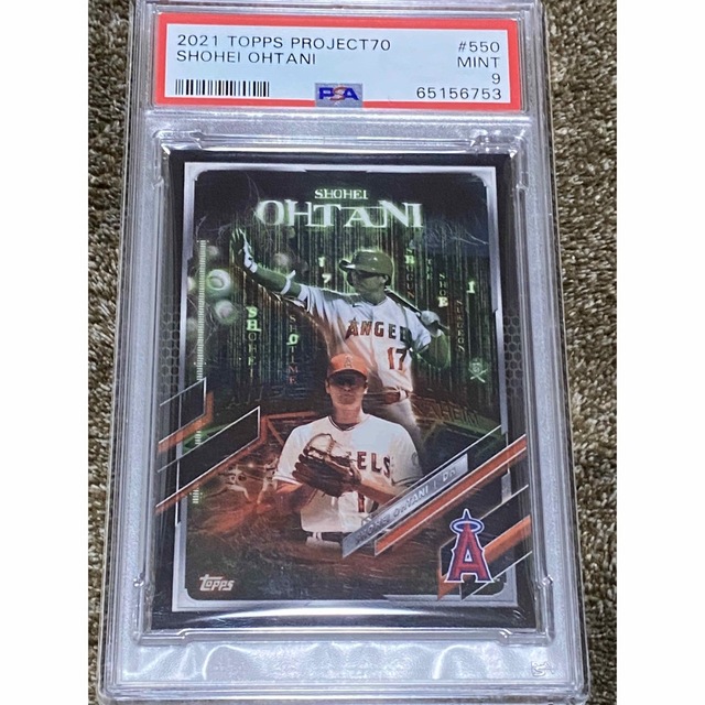 ホームラン王獲得セール❣大谷翔平TOPPS PROJECT70 PSA9❶ - シングル ...