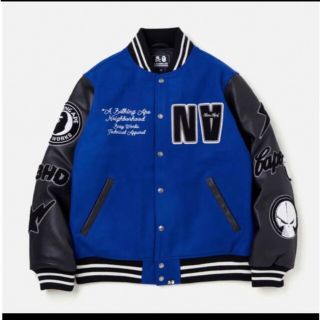 ネイバーフッド(NEIGHBORHOOD)のBAPE NBHD VARSITY JACKET NBHD ONLY(スタジャン)