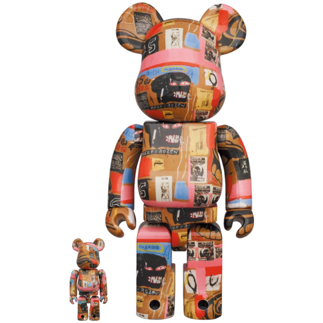 BE@RBRICK Andy Warhol × BASQUIATフィギュア