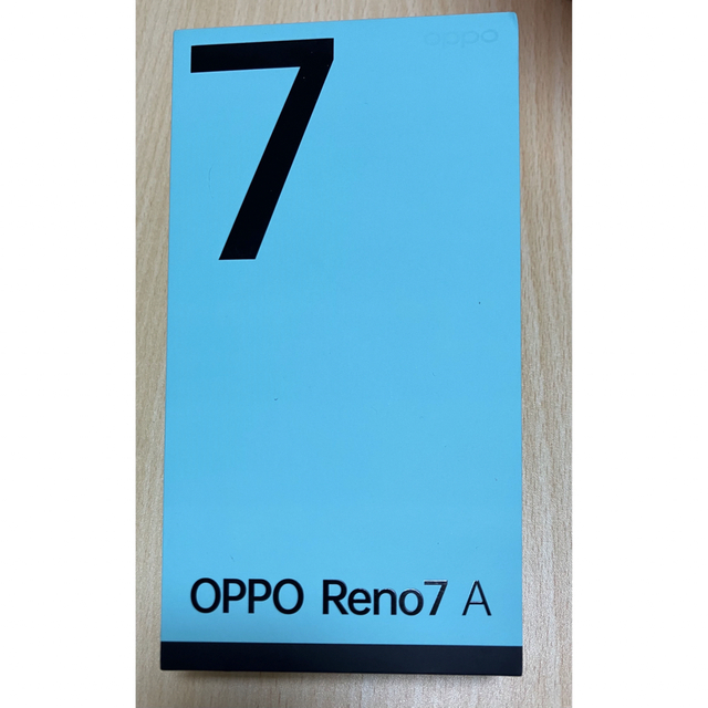 OPPO Reno7 A A201OP ドリームブルー　【新品・未使用】