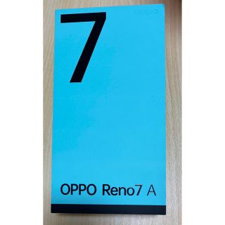 OPPO Reno7 A A201OP ドリームブルー　【新品・未使用】(スマートフォン本体)