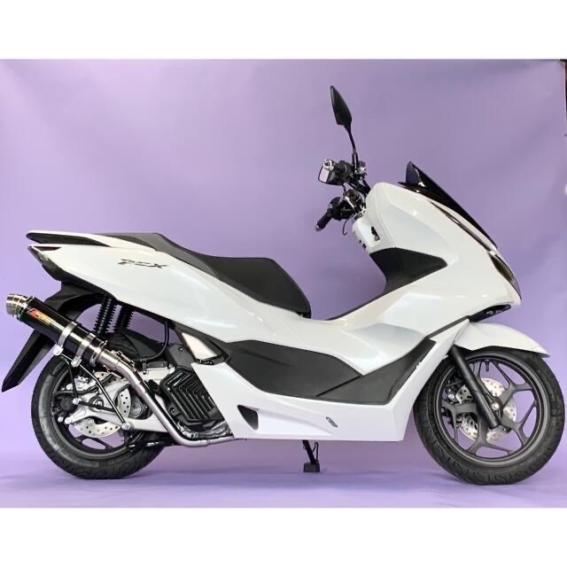 PCX JK05 / KF47  ステンレス ブルー アップタイプ マフラー