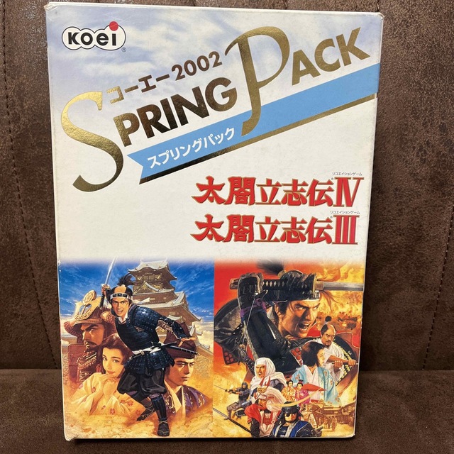 Koei Tecmo Games(コーエーテクモゲームス)のコーエー2002 SPRING PACK 太閤立志伝III＆太閤立志伝IV エンタメ/ホビーのゲームソフト/ゲーム機本体(PCゲームソフト)の商品写真