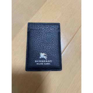 バーバリーブラックレーベル(BURBERRY BLACK LABEL)のバーバリーブラックレーベル　カードケース(名刺入れ/定期入れ)