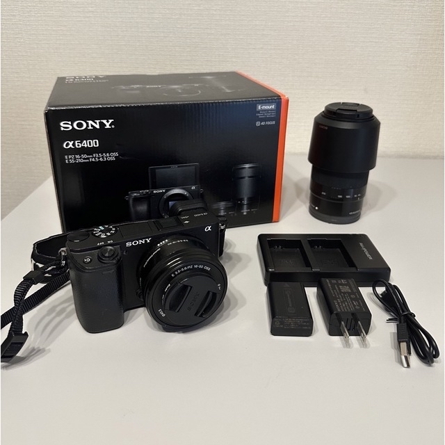 新発売 - SONY SONY ILCE-6400Y(B) ILCE−6400 ミラーレス一眼 ...