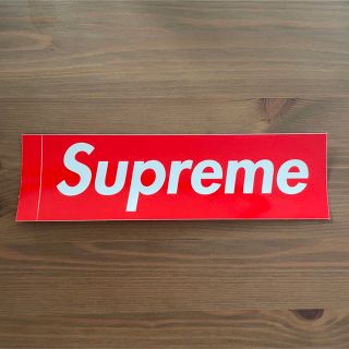 シュプリーム(Supreme)のシュプリーム Supreme ボックスロゴ ステッカー レッド 赤(ノベルティグッズ)