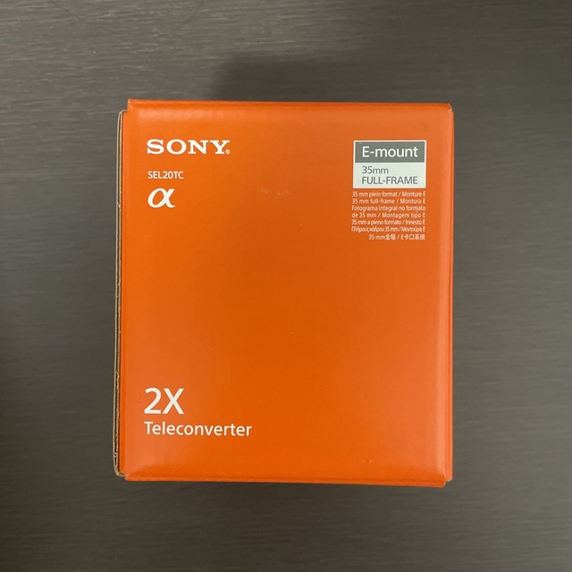 【新品、未使用】SONY テレコンバーターレンズ SEL20TC