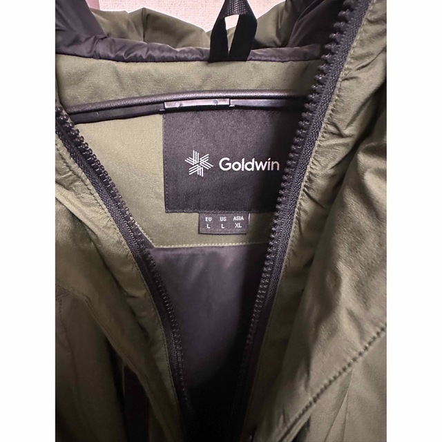 Goldwin GTX DOWN JACKET オリーブグリーン　サイズXL