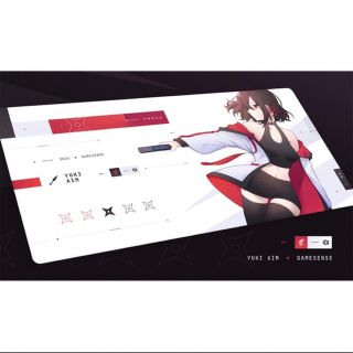 新品未開封 Yuki Aim × Gamesense Radar マウスパッド(PC周辺機器)