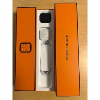 アップルウォッチ(Apple Watch)のApple Watch 6 HERMES 黒44mm AppleCare+(腕時計(デジタル))