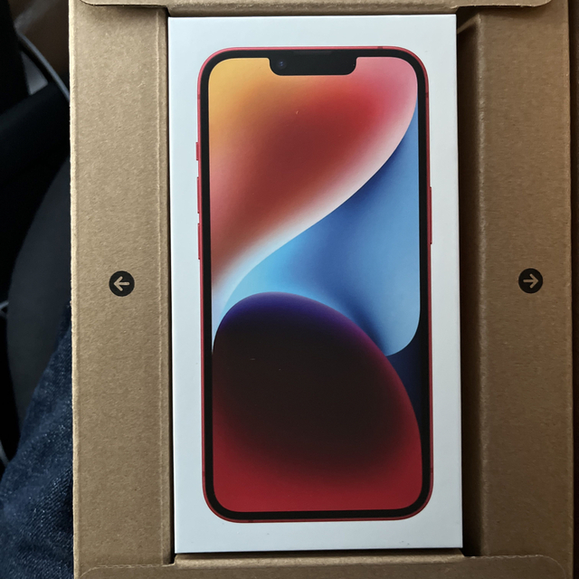 最も優遇 アップル iPhone14 128GB レッド スマートフォン本体 - die