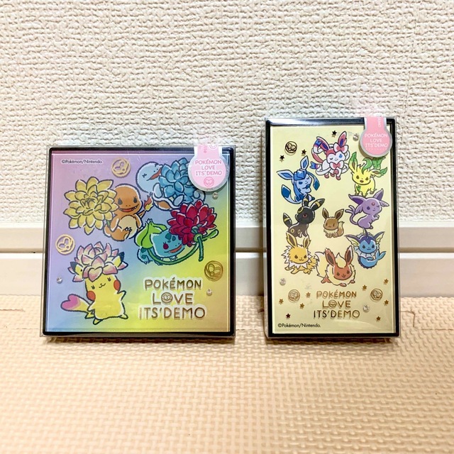 ITS'DEMO(イッツデモ)のポケモン　イッツデモ　コラボ化粧品　マルチパレット　マルチアイシャドウ　セット コスメ/美容のキット/セット(コフレ/メイクアップセット)の商品写真