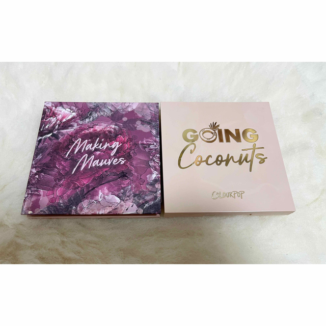 ColourpopアイシャドウプレートGoing coconuts Making コスメ/美容のベースメイク/化粧品(アイシャドウ)の商品写真