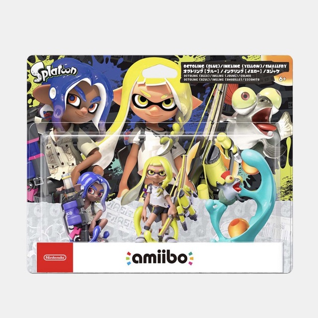 任天堂(ニンテンドウ)のスプラ3 amiibo トリプルセット[インクリング／オクトリング／コジャケ] エンタメ/ホビーのフィギュア(ゲームキャラクター)の商品写真