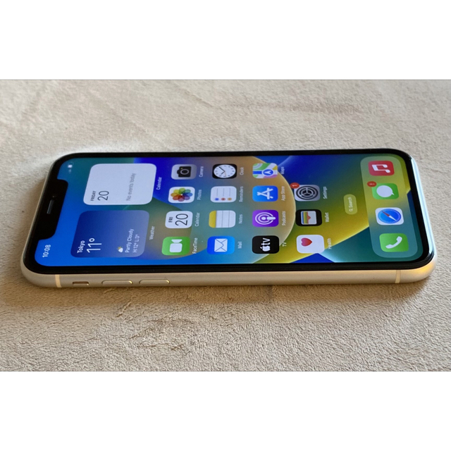 iPhone XR White 64 GB SIMフリー 5