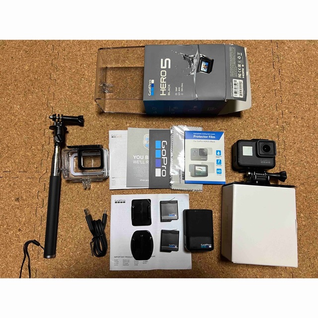 GoPro(ゴープロ)のシュプ様専用　中古　GoPro HERO5 BLACK スマホ/家電/カメラのカメラ(ビデオカメラ)の商品写真