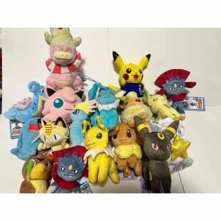 ポケモン(ポケモン)のポケモン ぬいぐるみ  18点まとめ売り(ぬいぐるみ)