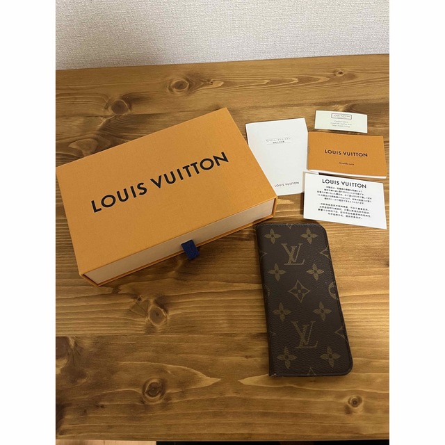 LOUIS VUITTON - iPhone X 手帳型ケース