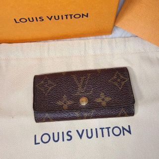 ルイヴィトン(LOUIS VUITTON)のルイヴィトン モノグラム 4連 キーケース(キーホルダー)