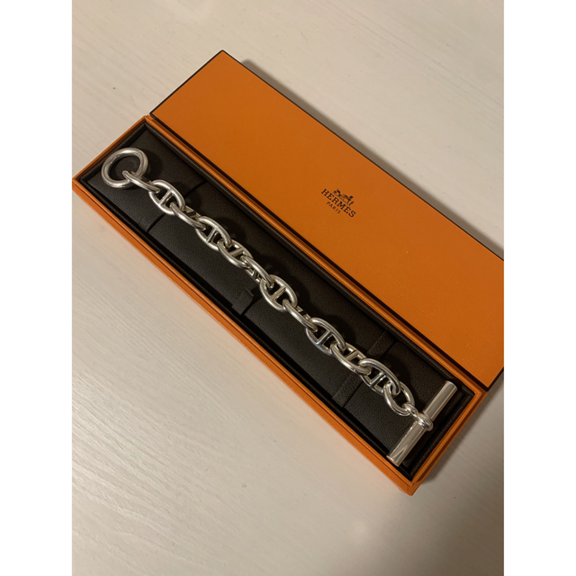 絶妙なデザイン Hermes - HERMES シェーヌダンクル TGM 11コマ ブレスレット