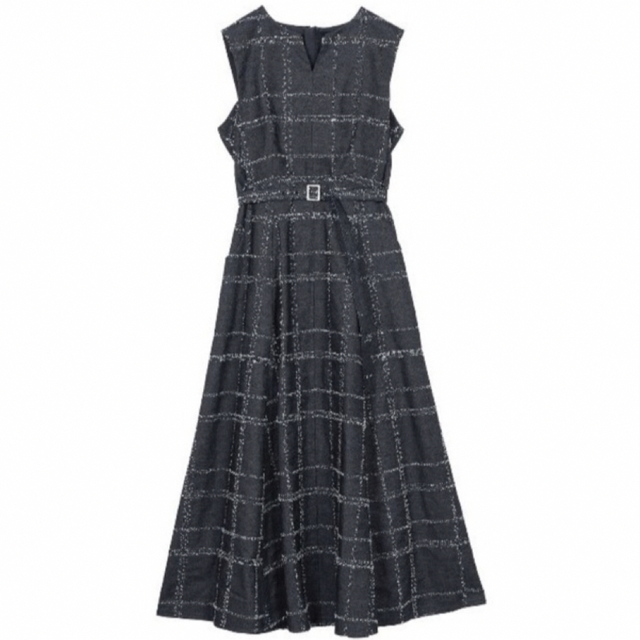 Ameri VINTAGE / NEEDLE CHECK DRESS 3