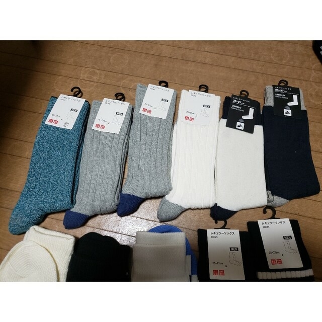 UNIQLO(ユニクロ)のTiaraS様　ユニクロ靴下8点セット メンズのレッグウェア(ソックス)の商品写真