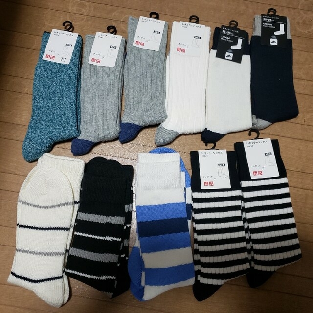 UNIQLO(ユニクロ)のTiaraS様　ユニクロ靴下8点セット メンズのレッグウェア(ソックス)の商品写真