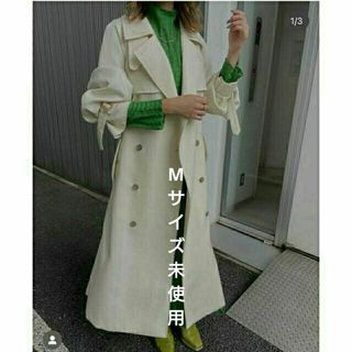 アメリヴィンテージ(Ameri VINTAGE)のSUPERIOR FLARE TRENCH COAT (Msize)(トレンチコート)