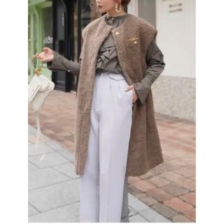 低価格で大人気の HEYON プードルジレ⭐︎ ベスト/ジレ - www.um